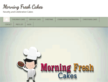 Tablet Screenshot of morningfresh.ie